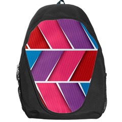 Abstract Background Colorful Backpack Bag by Nexatart