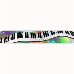 Piano Keys Music Colorful 3d Small Bar Mats by Nexatart