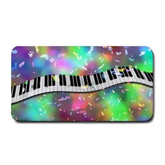 Piano Keys Music Colorful 3d Medium Bar Mats by Nexatart