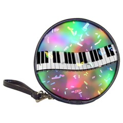 Piano Keys Music Colorful 3d Classic 20-cd Wallets by Nexatart