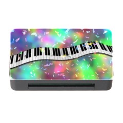 Piano Keys Music Colorful 3d Memory Card Reader With Cf by Nexatart