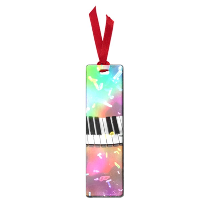 Piano Keys Music Colorful 3d Small Book Marks