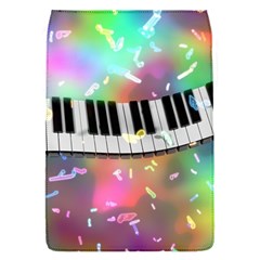 Piano Keys Music Colorful 3d Flap Covers (s)  by Nexatart