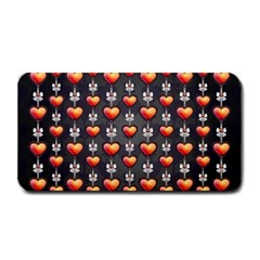 Love Heart Background Medium Bar Mats by Nexatart