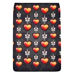 Love Heart Background Flap Covers (s)  by Nexatart