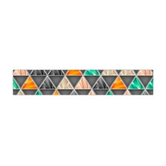 Abstract Geometric Triangle Shape Flano Scarf (mini) by Nexatart