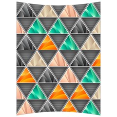 Abstract Geometric Triangle Shape Back Support Cushion by Nexatart