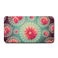 Background Floral Flower Texture Medium Bar Mats by Nexatart