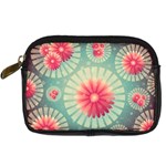 Background Floral Flower Texture Digital Camera Cases Front