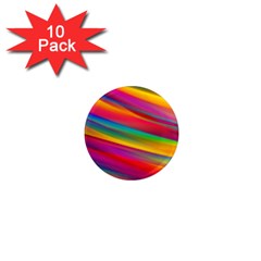 Colorful Background 1  Mini Magnet (10 Pack)  by Nexatart