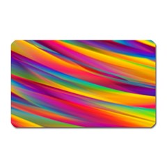 Colorful Background Magnet (rectangular) by Nexatart