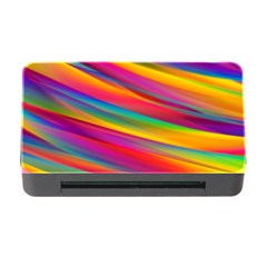 Colorful Background Memory Card Reader With Cf by Nexatart