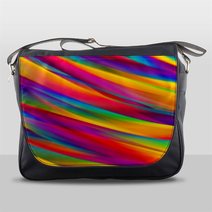 Colorful Background Messenger Bags