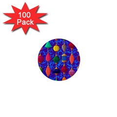 Colorful Background Stones Jewels 1  Mini Buttons (100 Pack)  by Nexatart