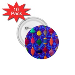 Colorful Background Stones Jewels 1 75  Buttons (10 Pack) by Nexatart