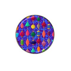 Colorful Background Stones Jewels Hat Clip Ball Marker by Nexatart