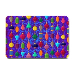 Colorful Background Stones Jewels Small Doormat  by Nexatart