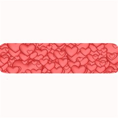 Background Hearts Love Large Bar Mats by Nexatart