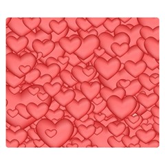 Background Hearts Love Double Sided Flano Blanket (small)  by Nexatart