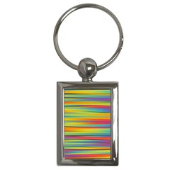 Colorful Background Key Chains (rectangle) 