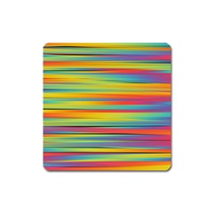 Colorful Background Square Magnet by Nexatart