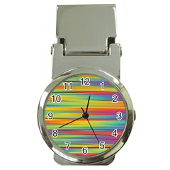 Colorful Background Money Clip Watches by Nexatart