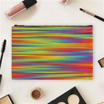 Colorful Background Cosmetic Bag (Large)  Front