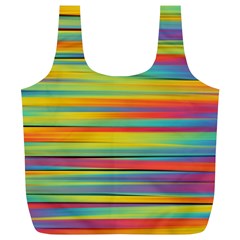 Colorful Background Full Print Recycle Bags (l)  by Nexatart