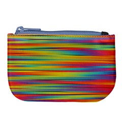 Colorful Background Large Coin Purse