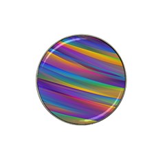 Colorful Background Hat Clip Ball Marker (4 Pack)