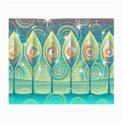 Background Landscape Surreal Small Glasses Cloth (2-side) by Nexatart