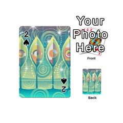 Background Landscape Surreal Playing Cards 54 (mini)  by Nexatart