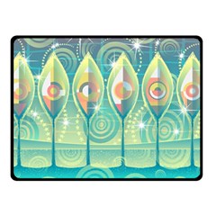 Background Landscape Surreal Double Sided Fleece Blanket (small)  by Nexatart