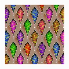 Abstract Background Colorful Leaves Medium Glasses Cloth by Nexatart