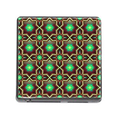 Pattern Background Bright Brown Memory Card Reader (square) by Nexatart