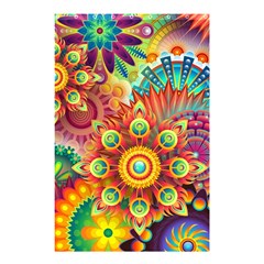 Colorful Abstract Background Colorful Shower Curtain 48  X 72  (small)  by Nexatart