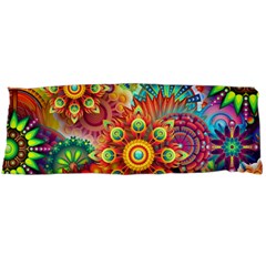 Colorful Abstract Background Colorful Body Pillow Case (dakimakura) by Nexatart