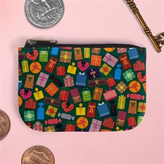 Presents Gifts Background Colorful Mini Coin Purses by Nexatart