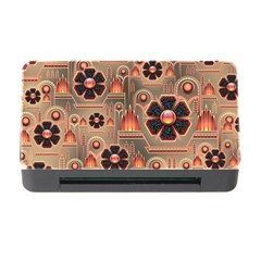 Background Floral Flower Stylised Memory Card Reader With Cf by Nexatart