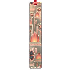 Background Floral Flower Stylised Large Book Marks by Nexatart