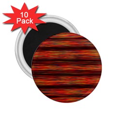 Colorful Abstract Background Strands 2.25  Magnets (10 pack) 