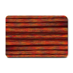 Colorful Abstract Background Strands Small Doormat  by Nexatart