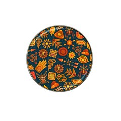 Pattern Background Ethnic Tribal Hat Clip Ball Marker (10 Pack) by Nexatart