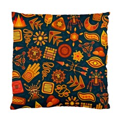 Pattern Background Ethnic Tribal Standard Cushion Case (one Side) by Nexatart