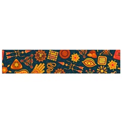 Pattern Background Ethnic Tribal Small Flano Scarf by Nexatart