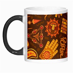 Pattern Background Ethnic Tribal Morph Mugs by Nexatart