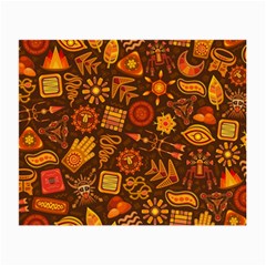 Pattern Background Ethnic Tribal Small Glasses Cloth (2-side) by Nexatart