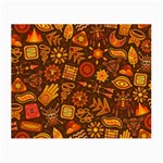 Pattern Background Ethnic Tribal Small Glasses Cloth (2-Side) Front