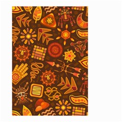 Pattern Background Ethnic Tribal Small Garden Flag (two Sides) by Nexatart