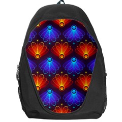 Background Colorful Abstract Backpack Bag by Nexatart